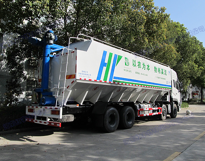 东风商用散装饲料罐车